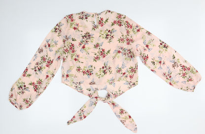 Primark Womens Multicoloured Floral  Basic Blouse Size 12