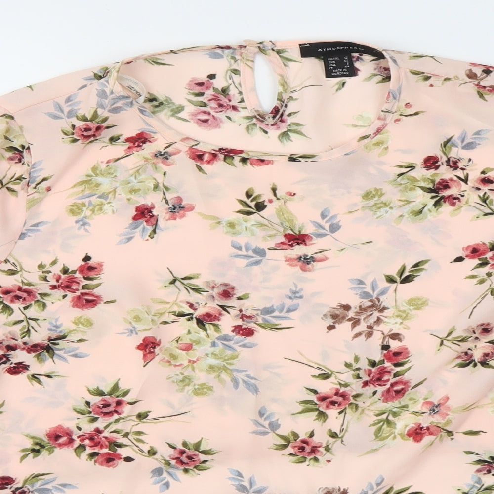 Primark Womens Multicoloured Floral  Basic Blouse Size 12