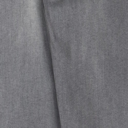 Topshop Womens Grey  Denim Skinny Jeans Size 28 L24 in