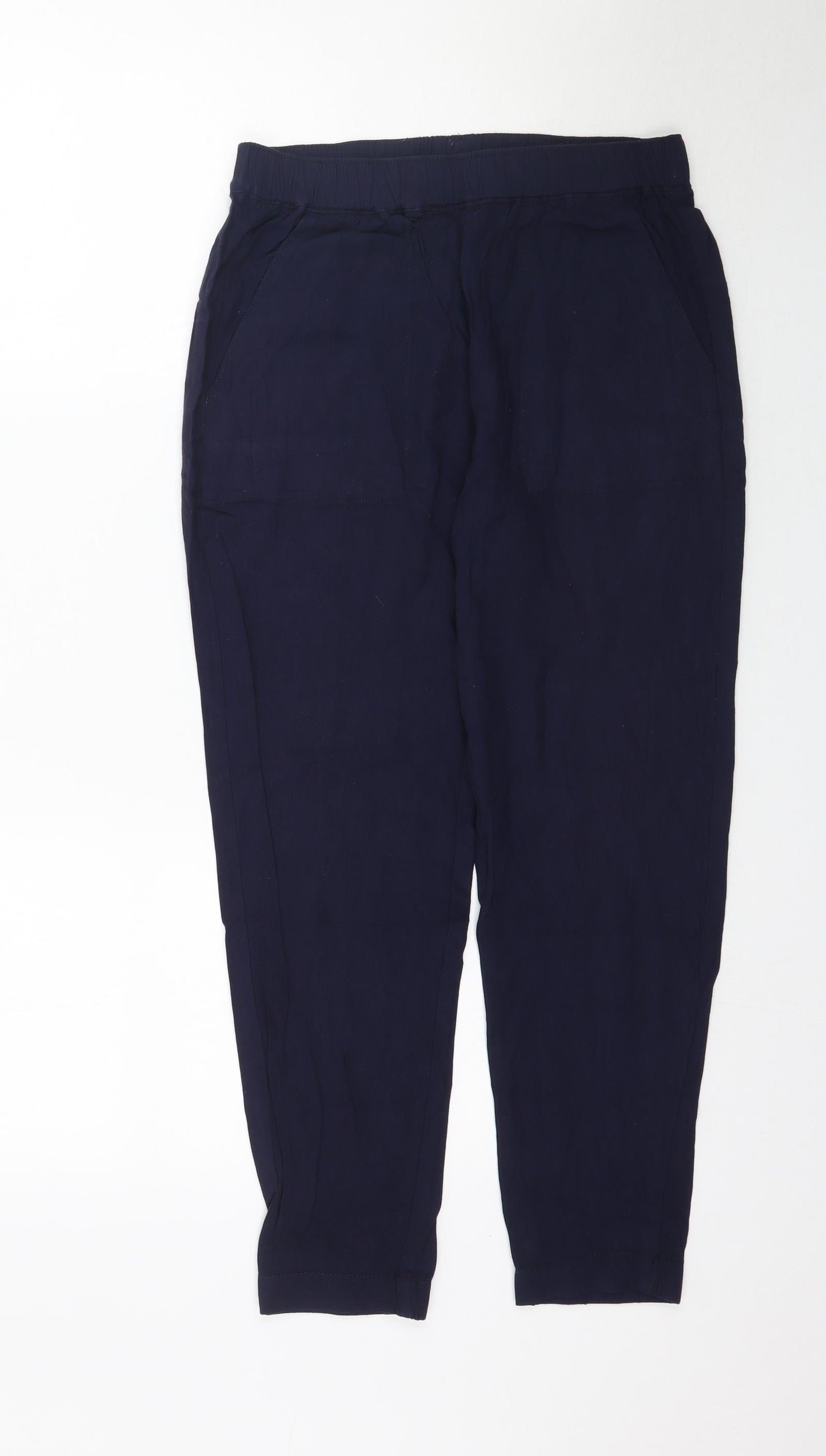 Womens UK Size 32 in Preworn Regular Fit  Blue Trousers