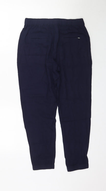 Womens UK Size 32 in Preworn Regular Fit  Blue Trousers