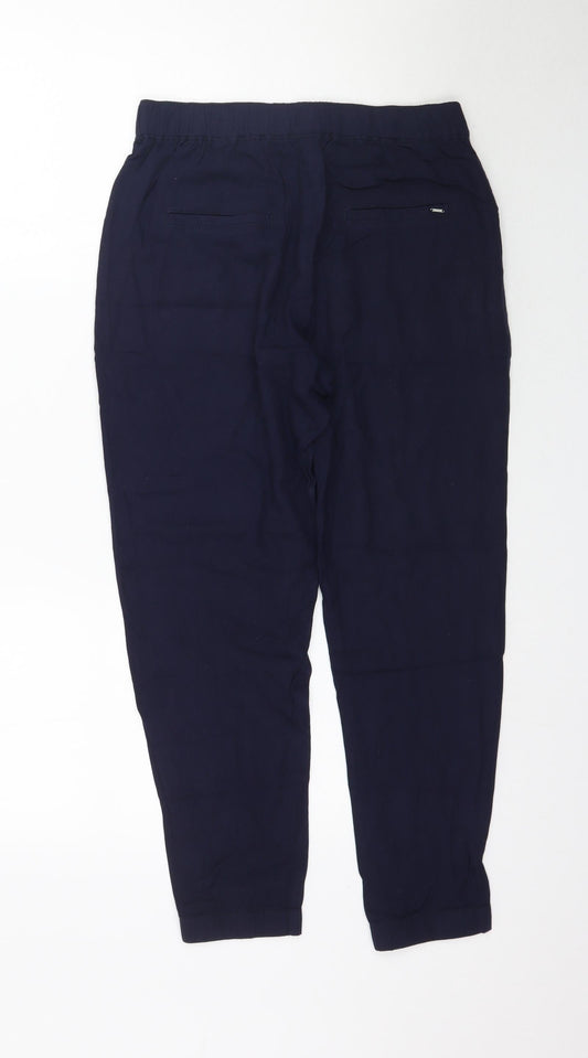 Womens UK Size 32 in Preworn Regular Fit  Blue Trousers