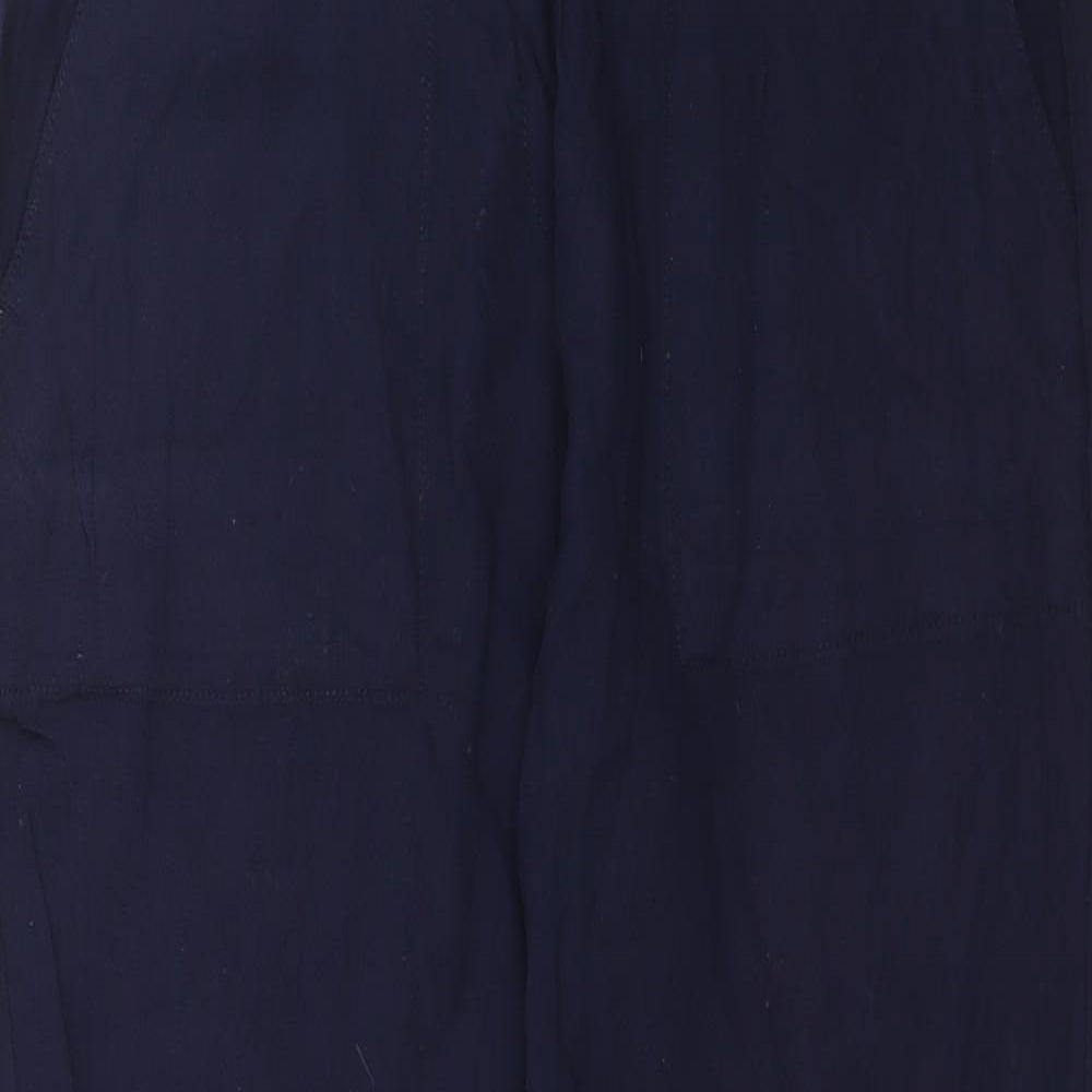 Womens UK Size 32 in Preworn Regular Fit  Blue Trousers