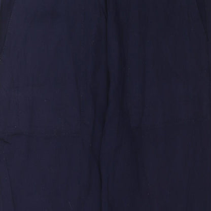 Womens UK Size 32 in Preworn Regular Fit  Blue Trousers