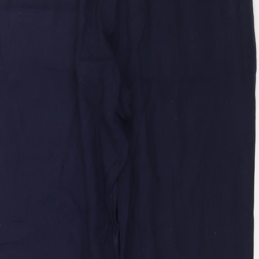 Womens UK Size 32 in Preworn Regular Fit  Blue Trousers