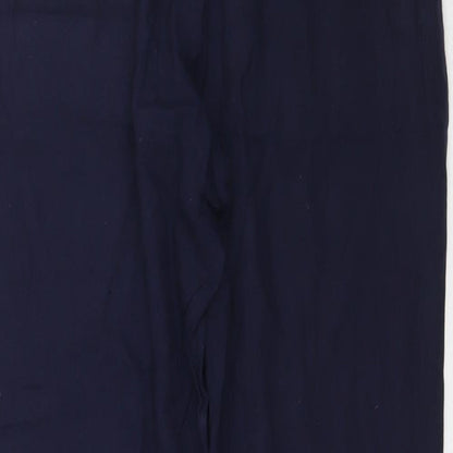Womens UK Size 32 in Preworn Regular Fit  Blue Trousers