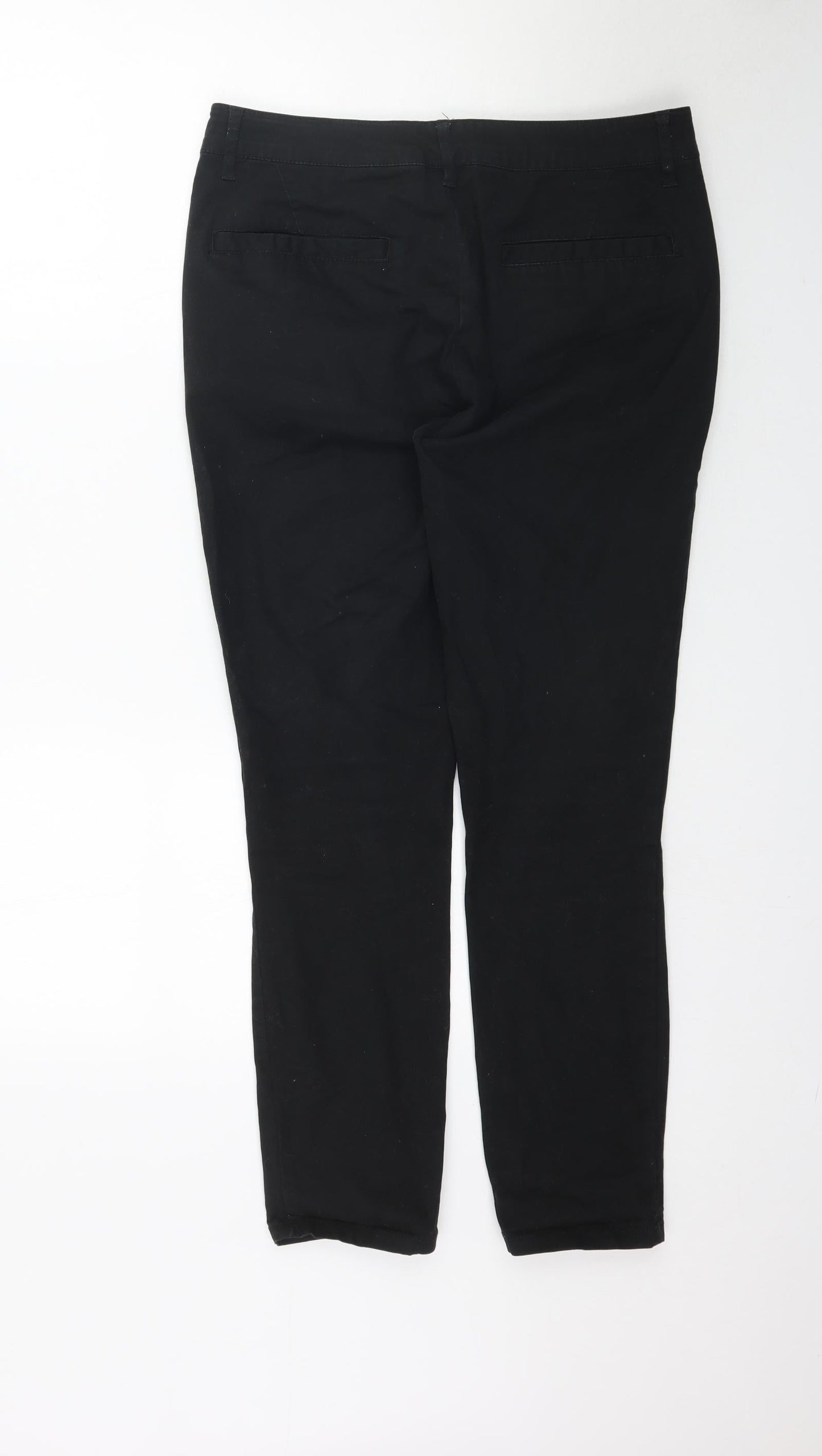 Womens UK Size 32 Preworn Regular Fit Skinny Black Jeans