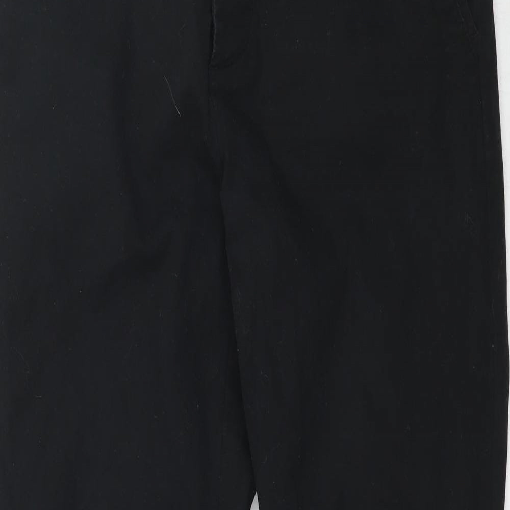 Womens UK Size 32 Preworn Regular Fit Skinny Black Jeans