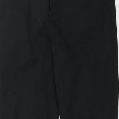 Womens UK Size 32 Preworn Regular Fit Skinny Black Jeans