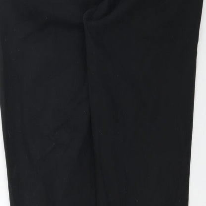 Womens UK Size 32 Preworn Regular Fit Skinny Black Jeans