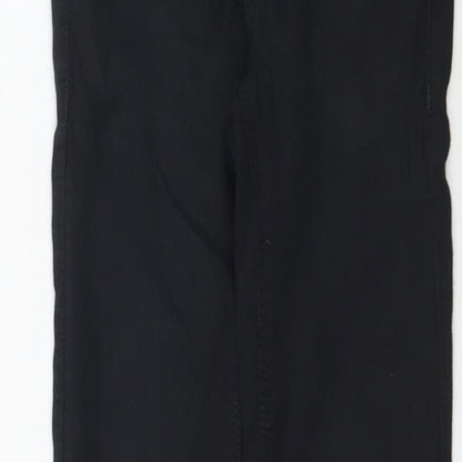 Preworn Womens Black  Denim Skinny Jeans Size 6 L30 in