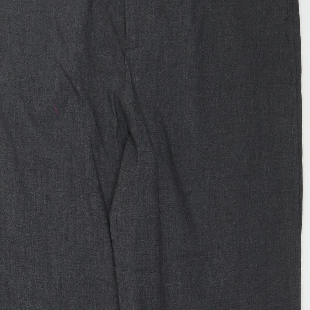 Womens UK Size 8 Preworn Regular Fit  Grey Trousers