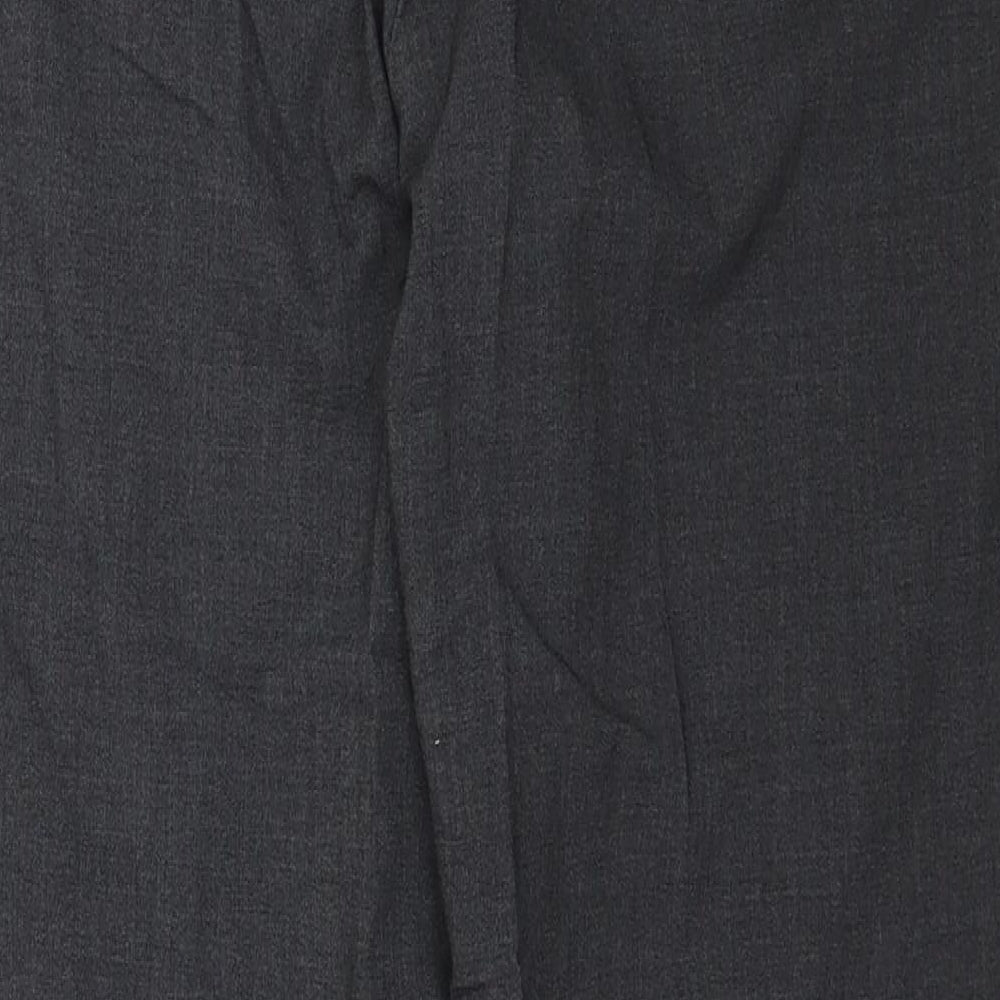 Womens UK Size 8 Preworn Regular Fit  Grey Trousers