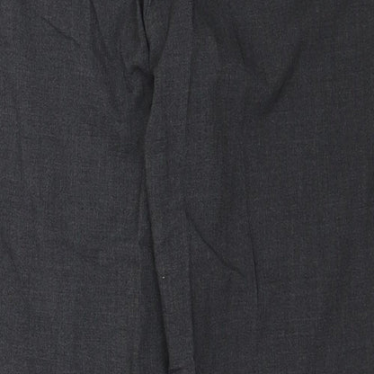 Womens UK Size 8 Preworn Regular Fit  Grey Trousers