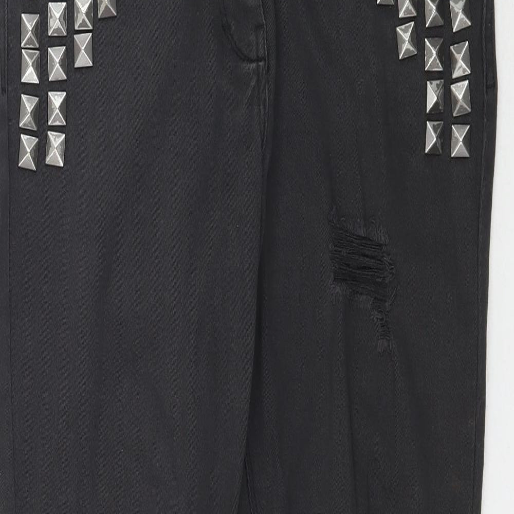 South Womens Grey  Denim Skinny Jeans Size 12 L29 in