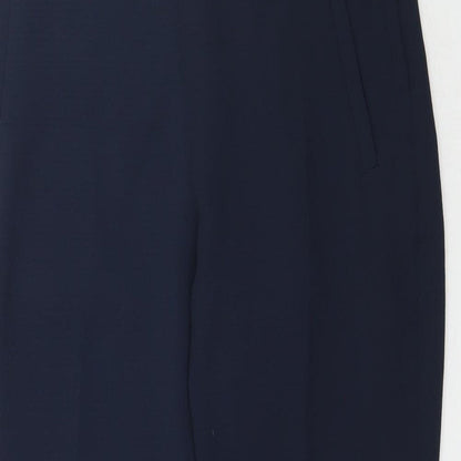 Womens UK Size 10 H&M Regular Fit  Blue Trousers