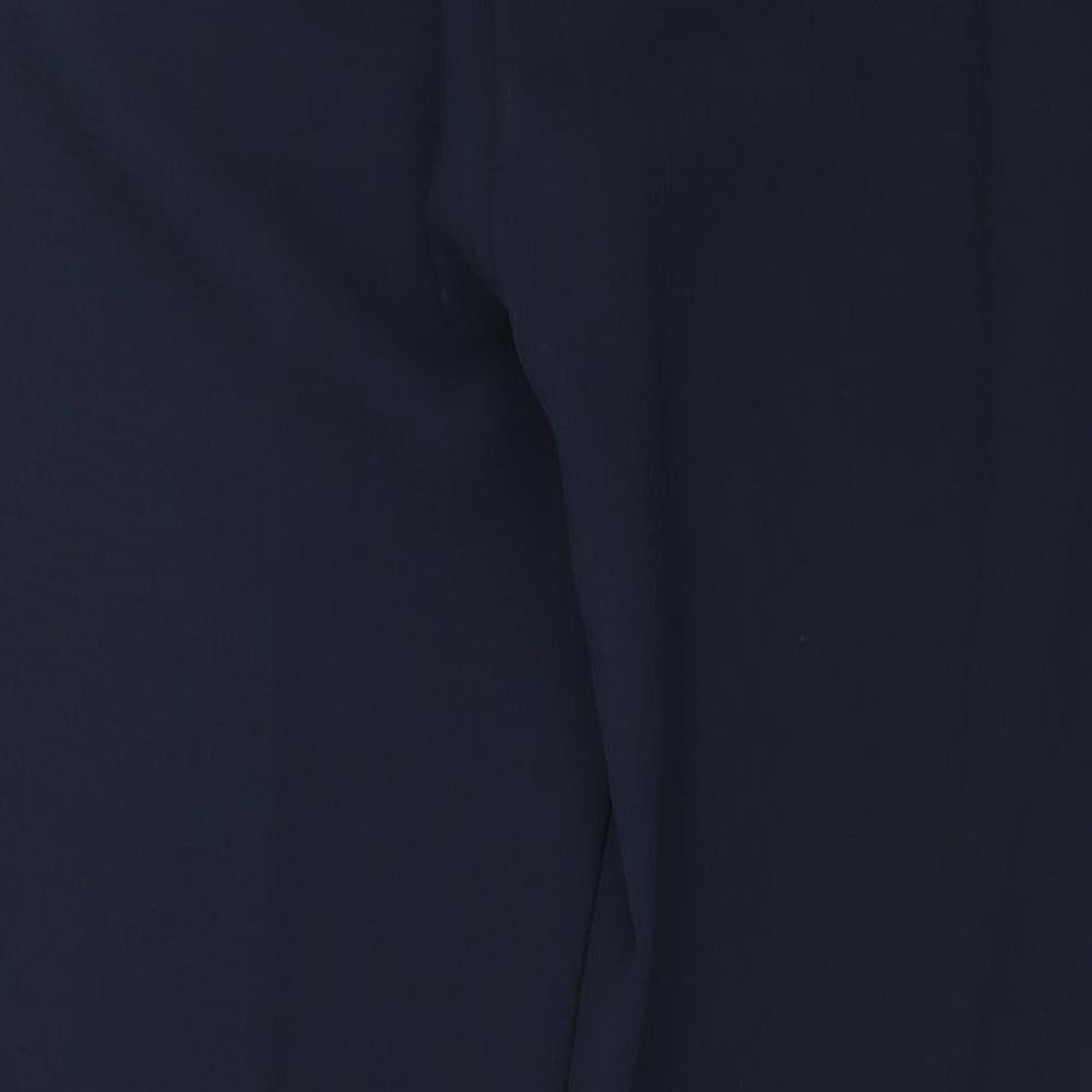 Womens UK Size 10 H&M Regular Fit  Blue Trousers