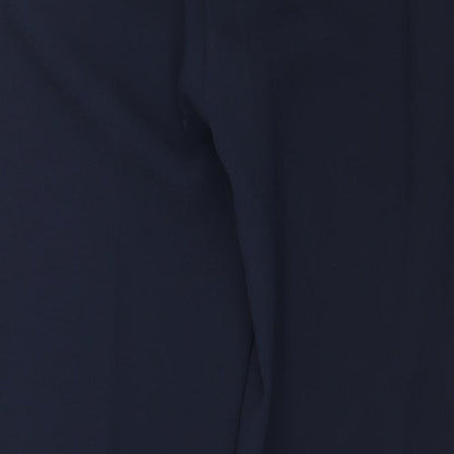 Womens UK Size 10 H&M Regular Fit  Blue Trousers