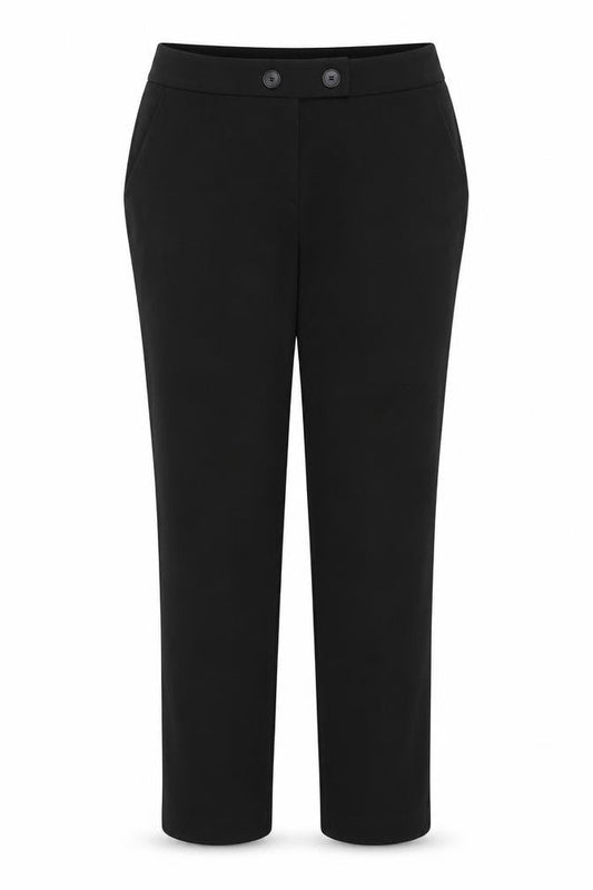 Womens UK Size 12 By Very Regular Fit  Black Trousers