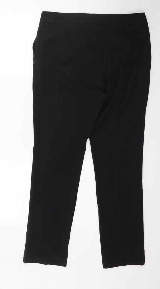 By Very Womens Black   Trousers  Size 12 L30 in