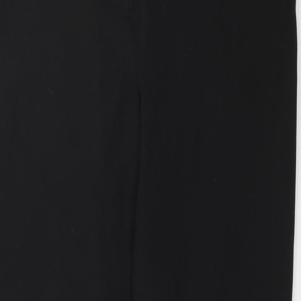 Womens UK Size 12 By Very Regular Fit  Black Trousers