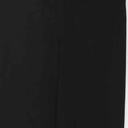 Womens UK Size 12 By Very Regular Fit  Black Trousers