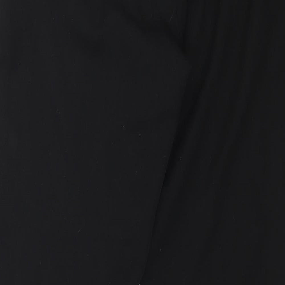 Womens UK Size 12 By Very Regular Fit  Black Trousers
