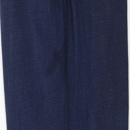 Denim Co. Womens Blue  Denim Skinny Jeans Size 4 L30 in