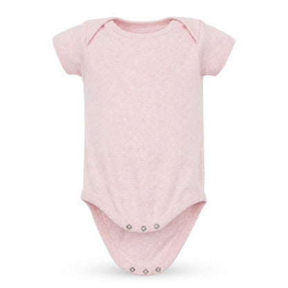 Front view of Next girls’ pink romper one-piece, size 12-18, months