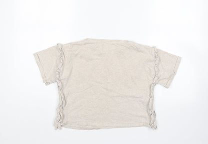 River Island Girls Ivory   Basic T-Shirt Size 11-12 Years