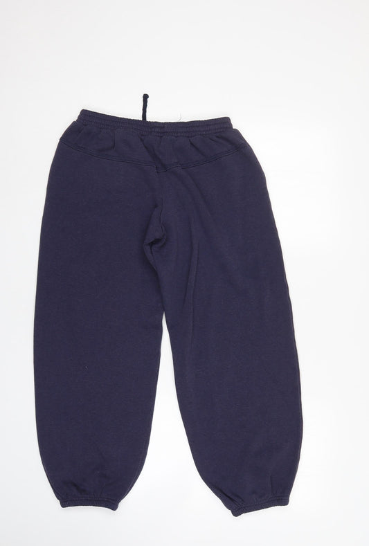 LA Gear Womens Blue   Sweatpants Trousers Size 12 L26 in - Elastic Waist