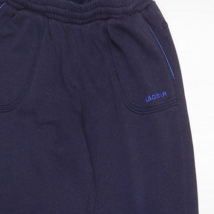 Womens UK Size 12 LA Gear Regular Fit Sweatpants Blue Trousers