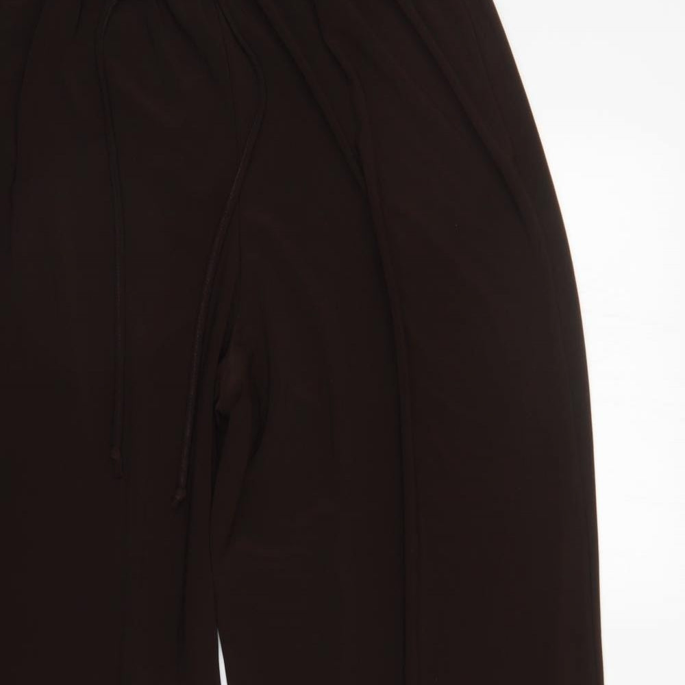 Womens UK Size 2XL Saloos Regular Fit  Brown Trousers