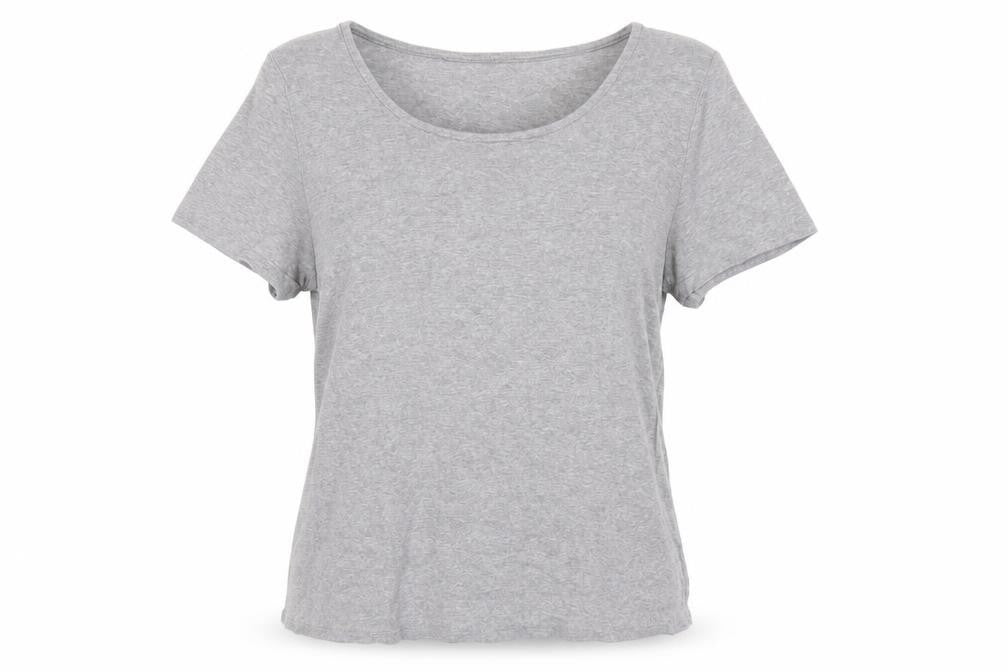 Womens UK Size 14 Love tees Grey Basic T-Shirt