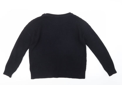Womens UK Size 8 Atmosphere Blue Pullover Jumper