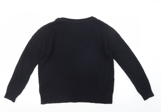 Womens UK Size 8 Atmosphere Blue Pullover Jumper