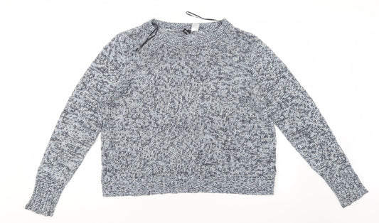 Divided by H&M Womens Blue  Knit Pullover Jumper Size L