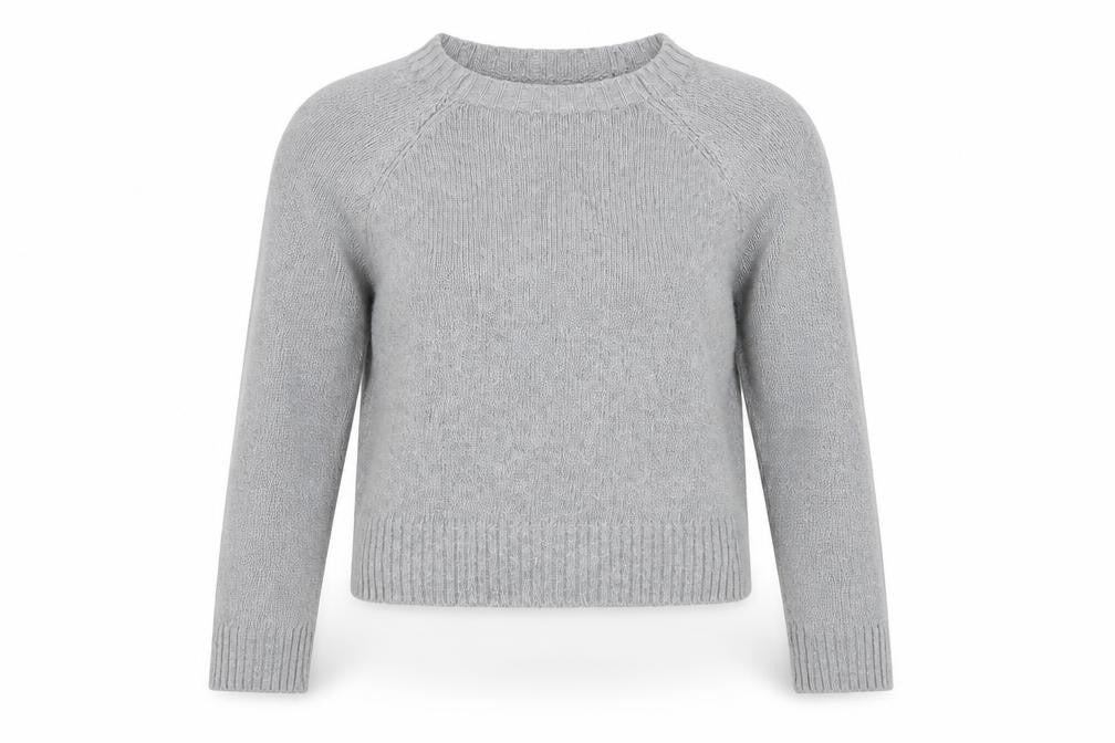 Front view of Terranova women’s grey knit jumper, size S