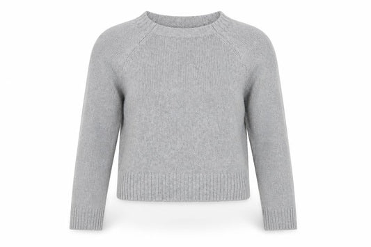 Front view of Terranova women’s grey knit jumper, size S