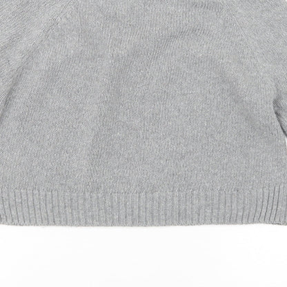 Womens UK Size S Terranova Grey Pullover Jumper