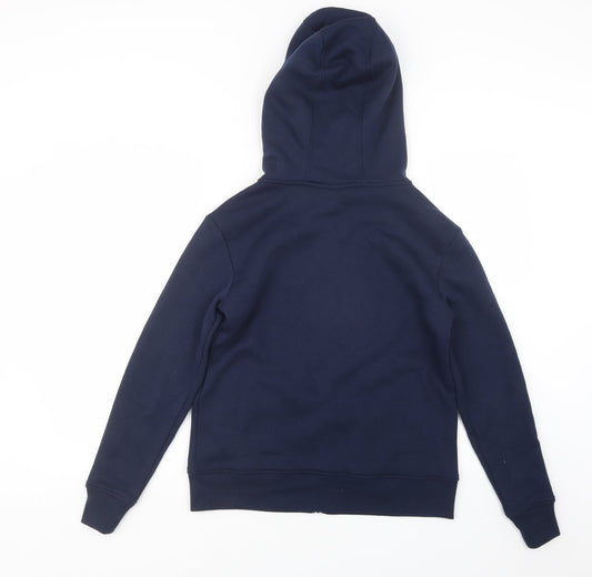 Womens UK Size 8 LA Gear Blue Full Zip Hoodie