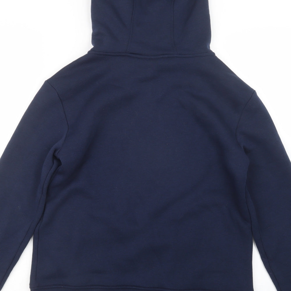 Womens UK Size 8 LA Gear Blue Full Zip Hoodie