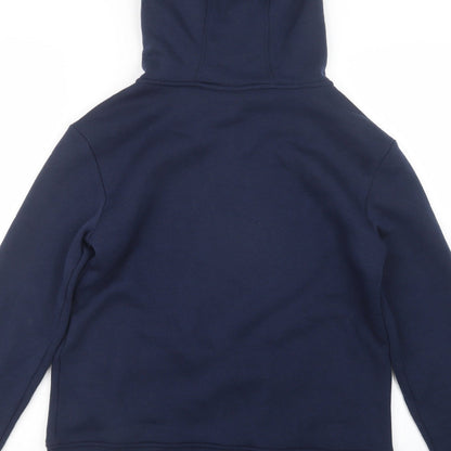 Womens UK Size 8 LA Gear Blue Full Zip Hoodie