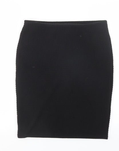 Preworn Womens Black   Straight & Pencil Skirt Size 30 in