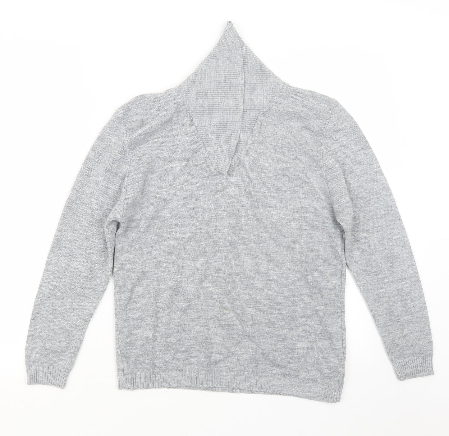 Womens UK Size XL FABRIZIO Grey Pullover Jumper