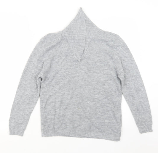 Womens UK Size XL FABRIZIO Grey Pullover Jumper