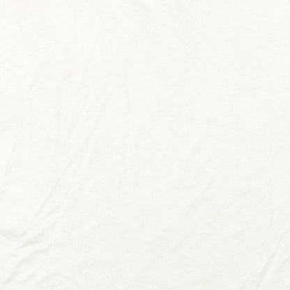 Warehouse Womens Beige   Basic T-Shirt Size 14