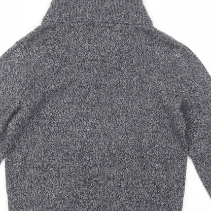 River Island Mens Blue  Knit Pullover Jumper Size XS