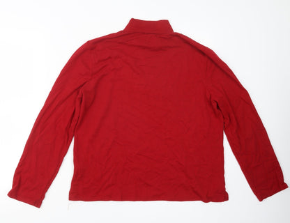 Womens UK Size 18 TIGI Red Pullover Jumper