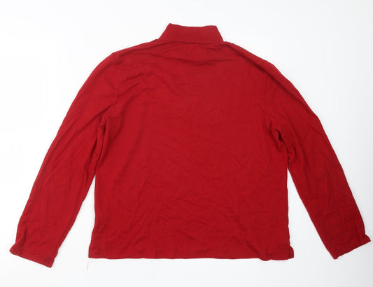 Womens UK Size 18 TIGI Red Pullover Jumper